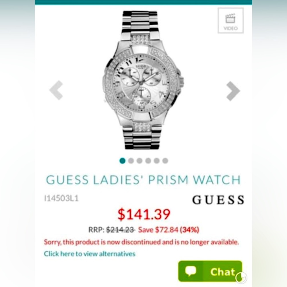 Authentic Guess Ladies’ Prism Watch